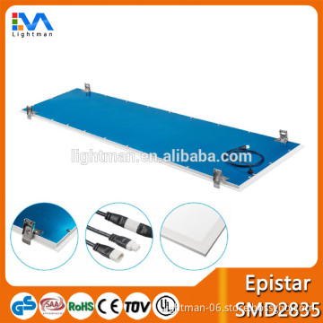 Spring embedded installation 36w diffuse reflection panel light led 120x30cm with clip